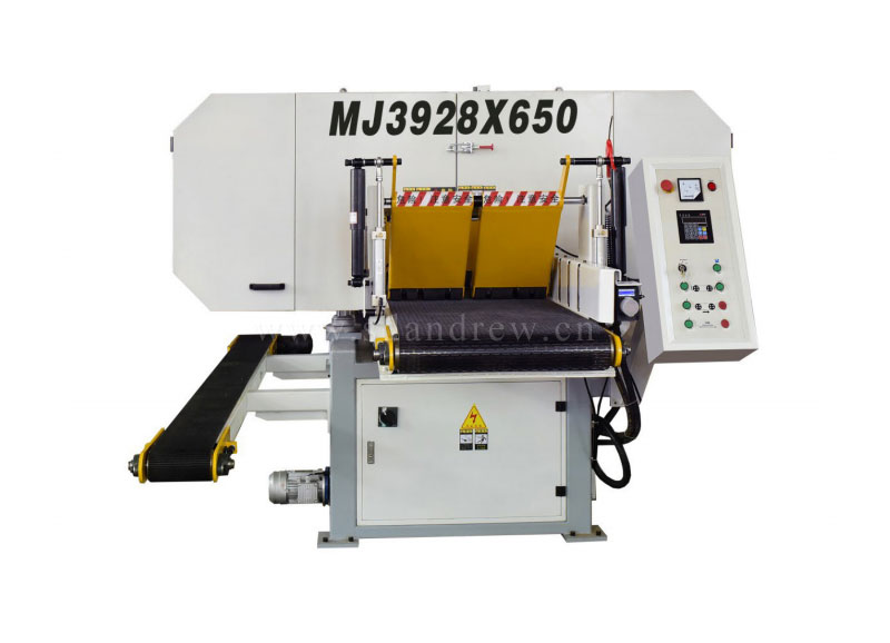 卧式带锯机上锯MJ3928×650