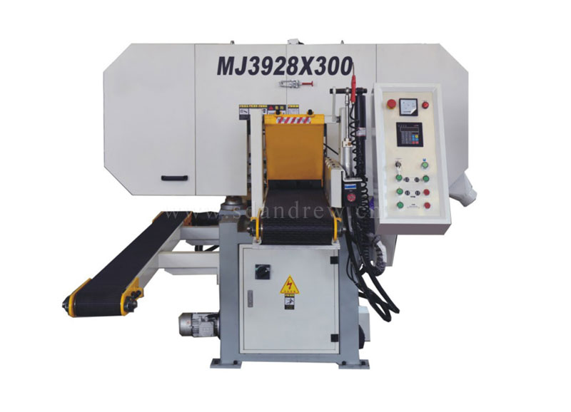 卧式带锯机上锯MJ3928×300
